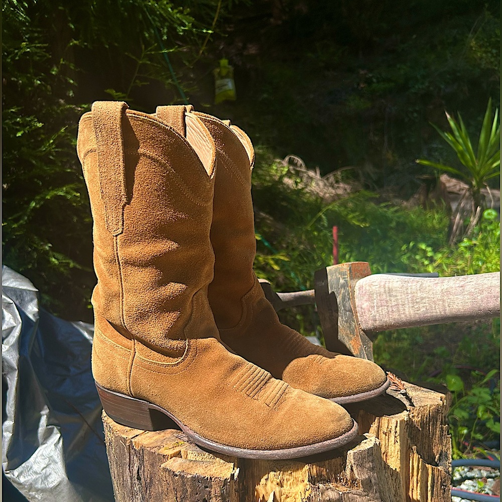 Tecovas women’s Suede cowgirl boots